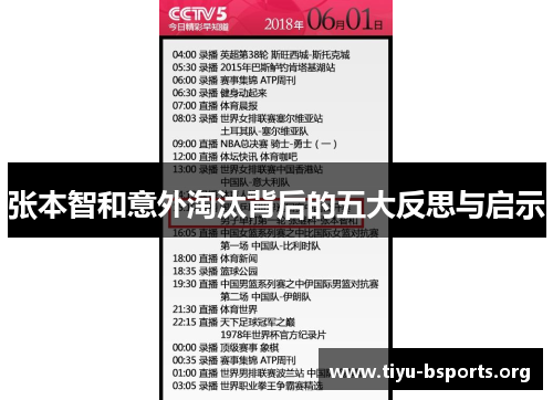 张本智和意外淘汰背后的五大反思与启示