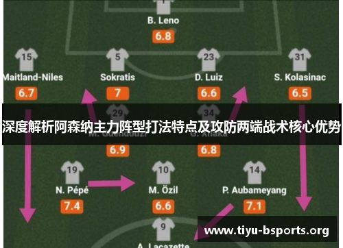 深度解析阿森纳主力阵型打法特点及攻防两端战术核心优势